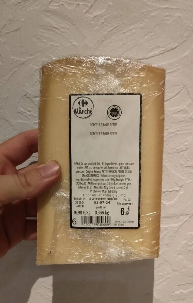 Comte 6-9 mois petite