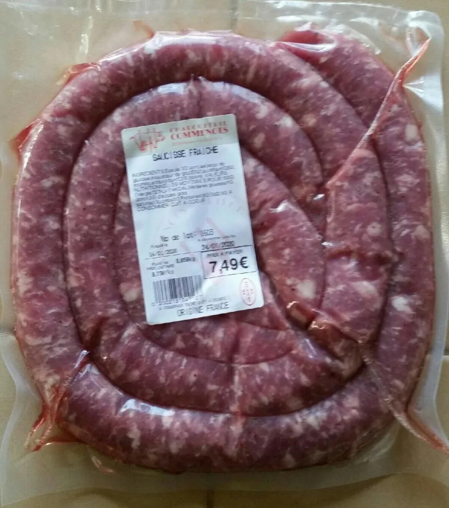 Saucisse fraîche