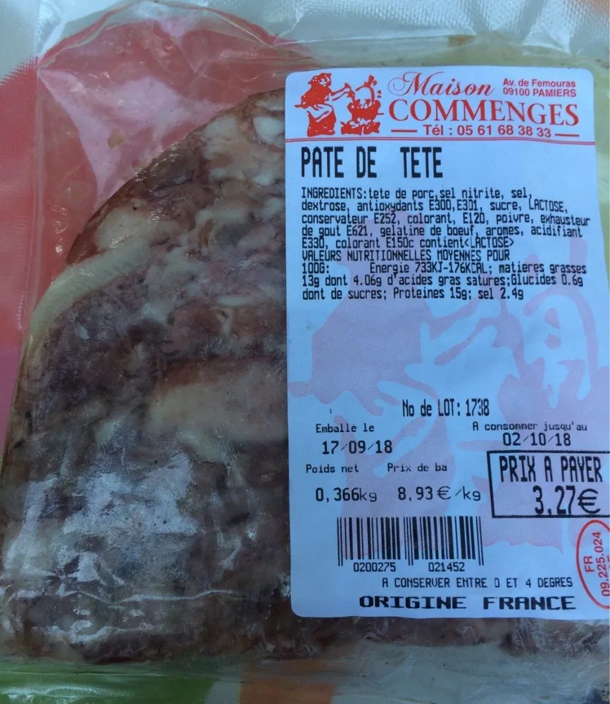 Paté de tête