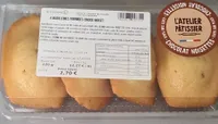 Madeleines fourrées cho o noiset