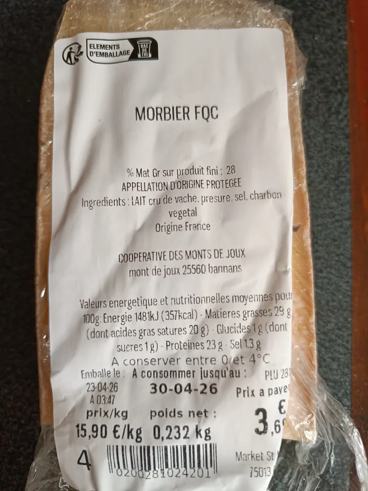 Morbier FQC