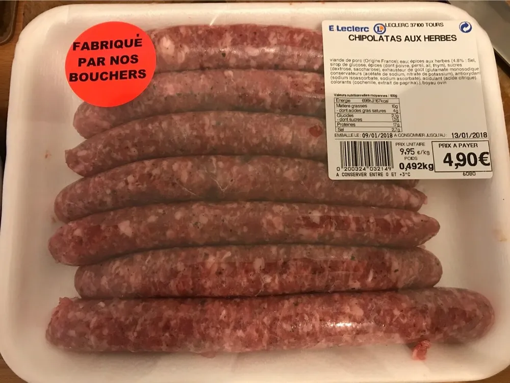Chipolatas aux Herbes