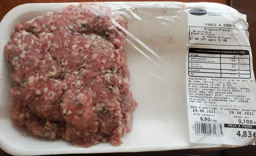 Farce à tomate