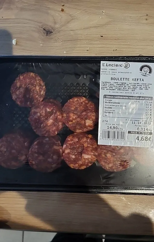 Boulette kefta