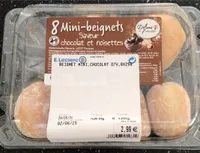 Mini beignets saveur chocolat noisette
