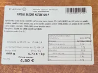 Gâteau basque