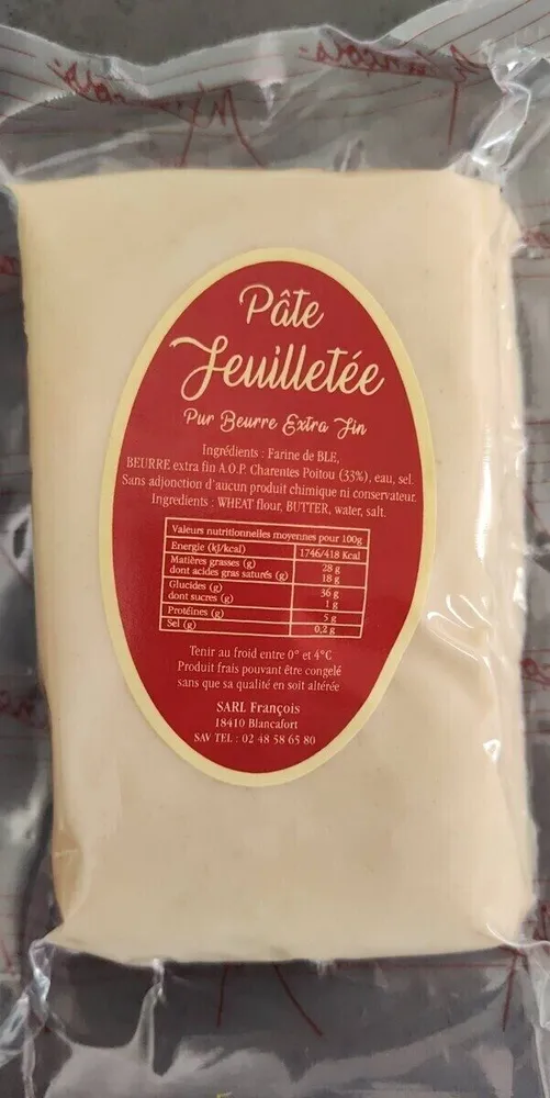 pâte feuilletée