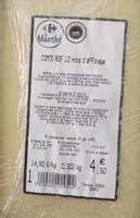 Comté RDF 12 mois d'affinage