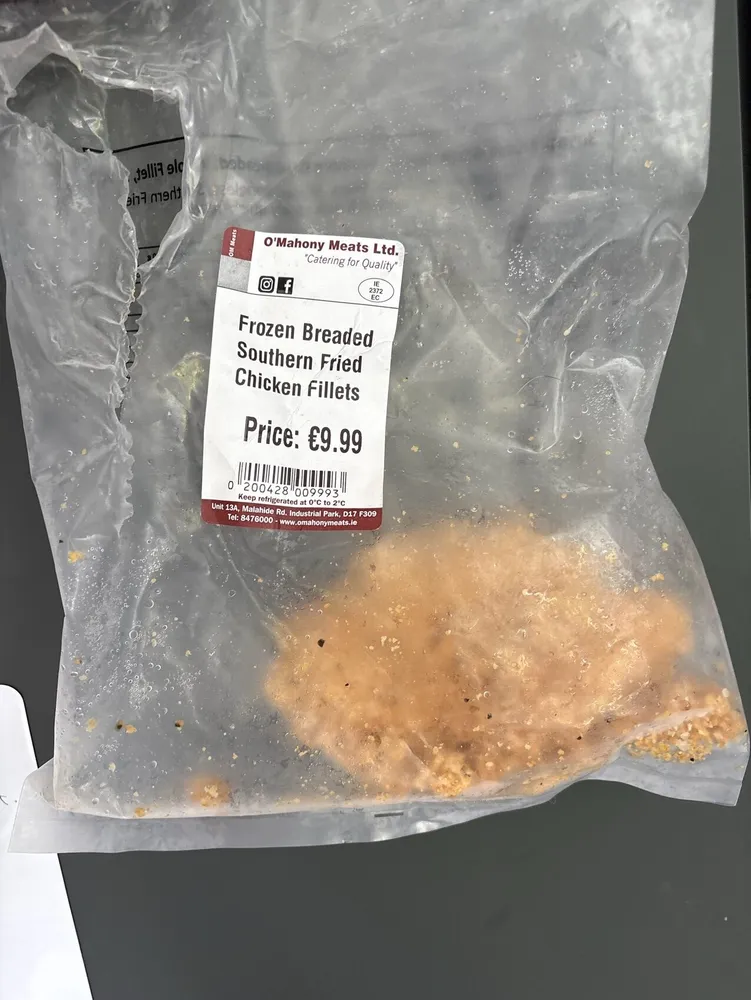 Frozen Breaded Southern Fried Chicken