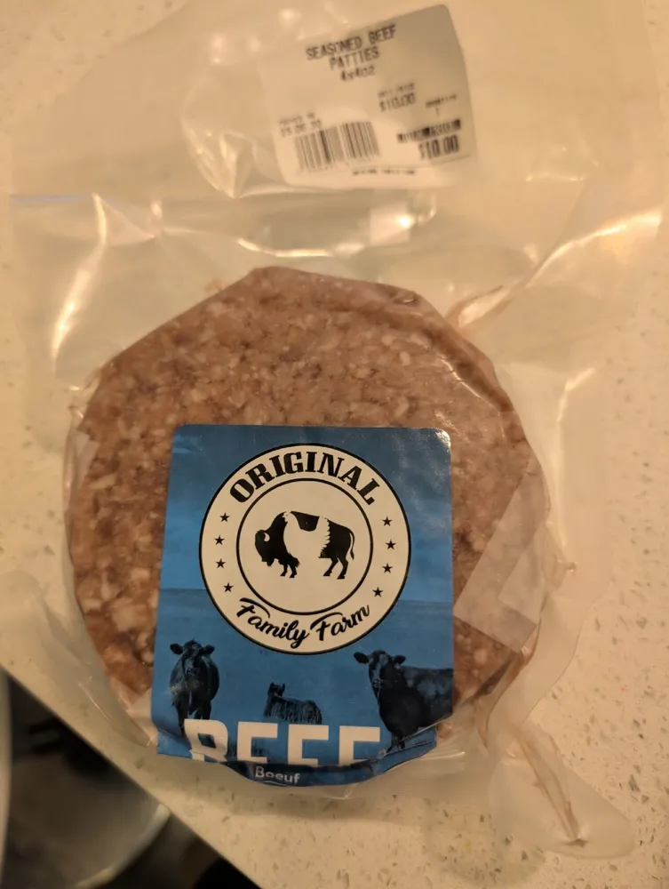 Beef patty