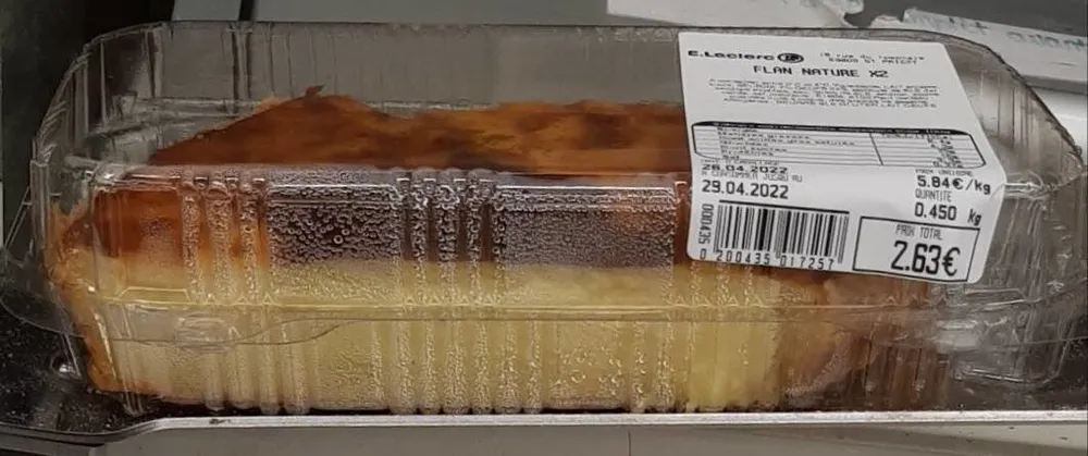 Flan nature