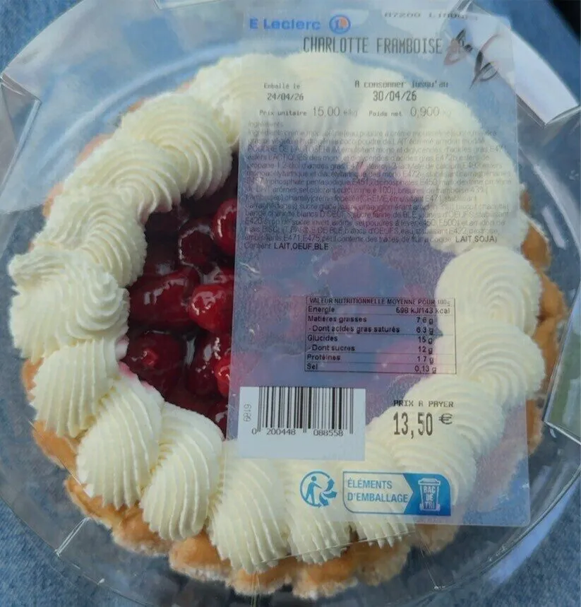 Charlotte Framboise 6P