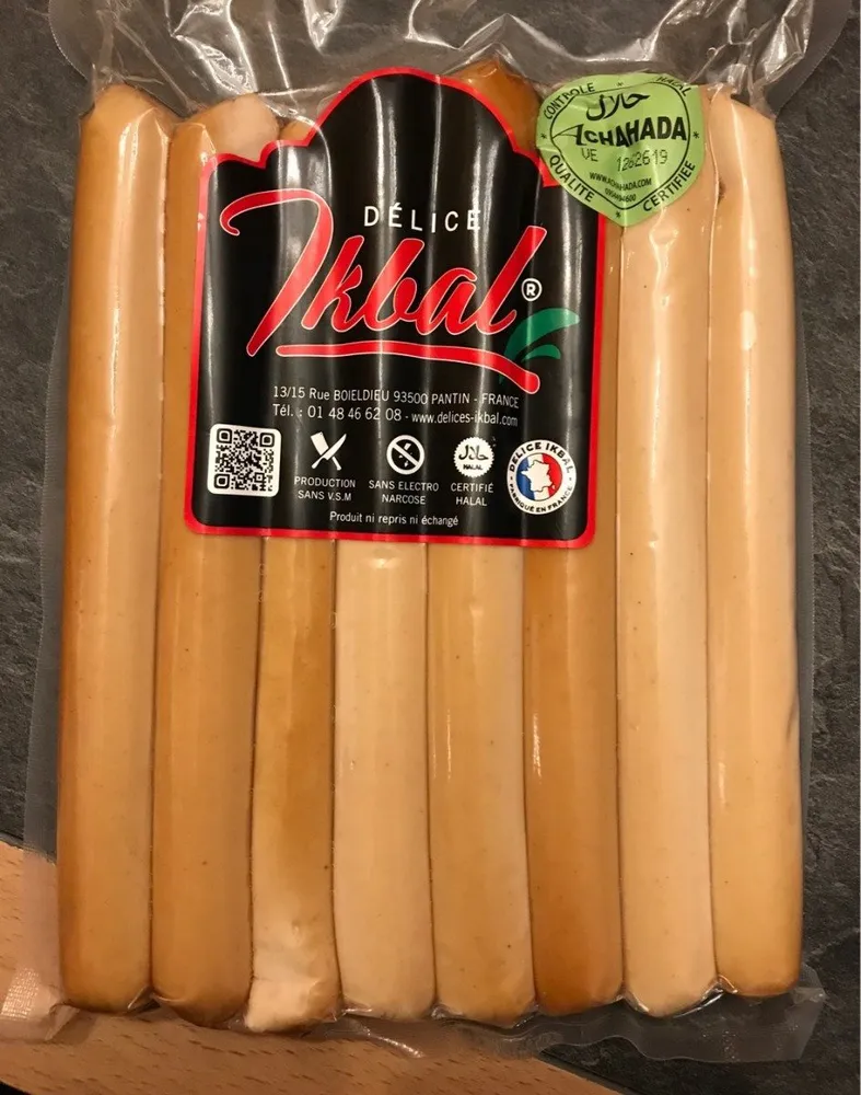 Saucisses volailles fumees