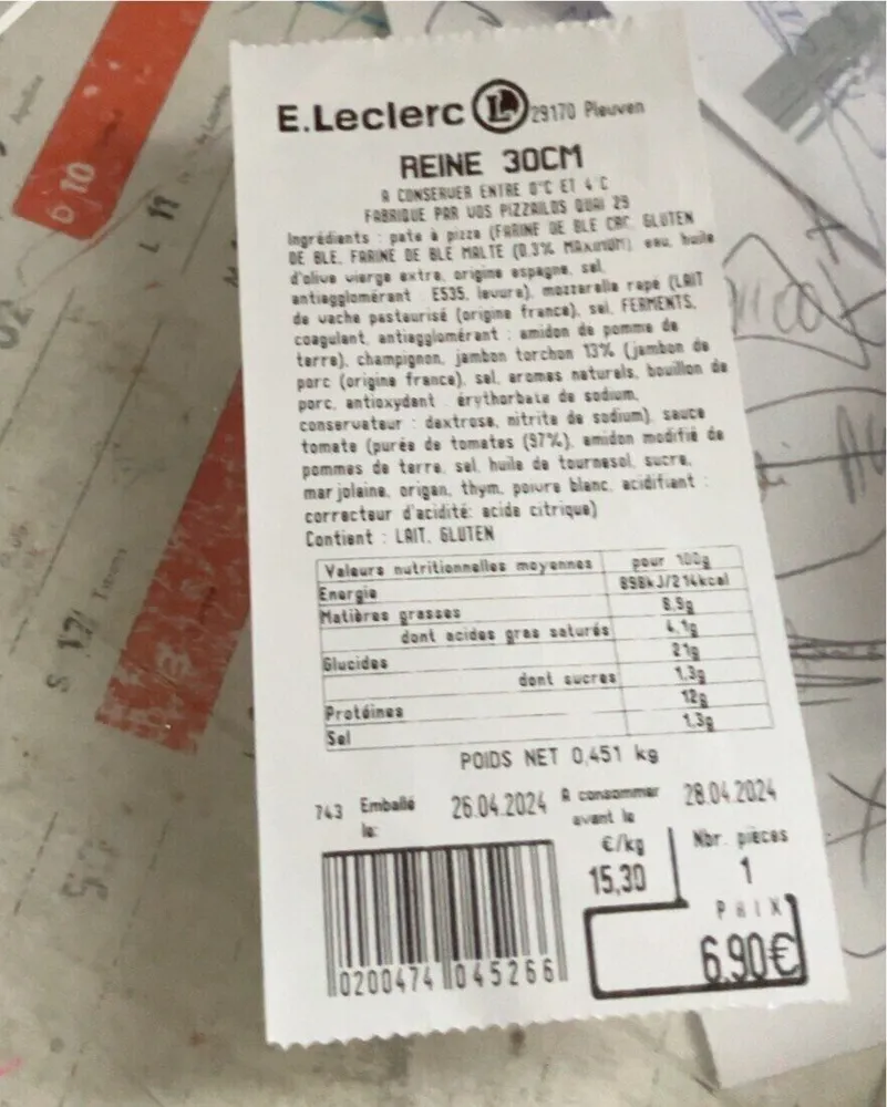 Pizza reine