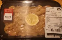 Émincé de poulet thym citron