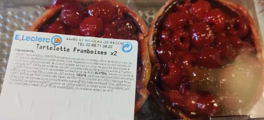 Tartelette Framboise