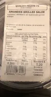 Amande grillee salee