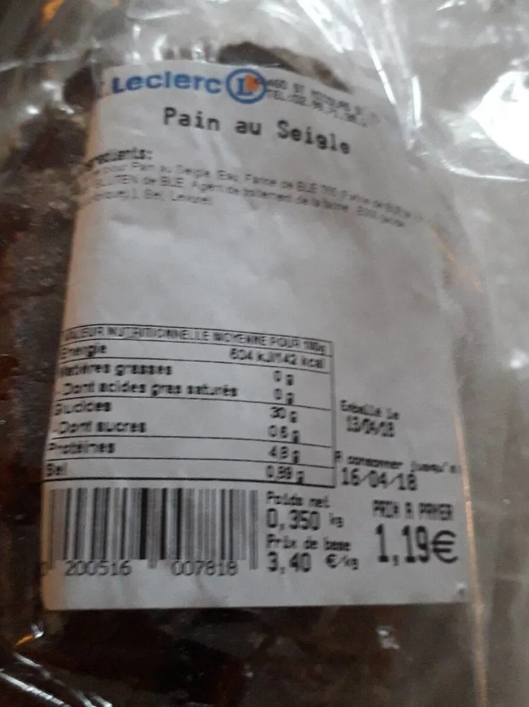 Pain de seigle