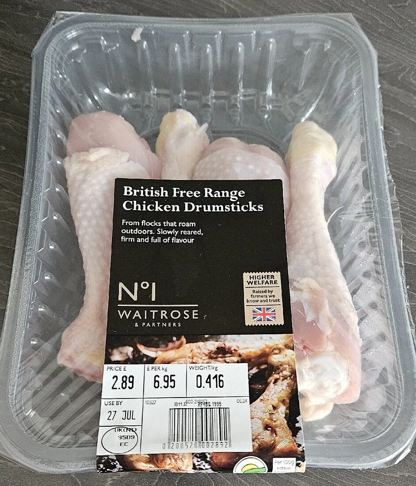 British Free Range Chicken Drumsticks