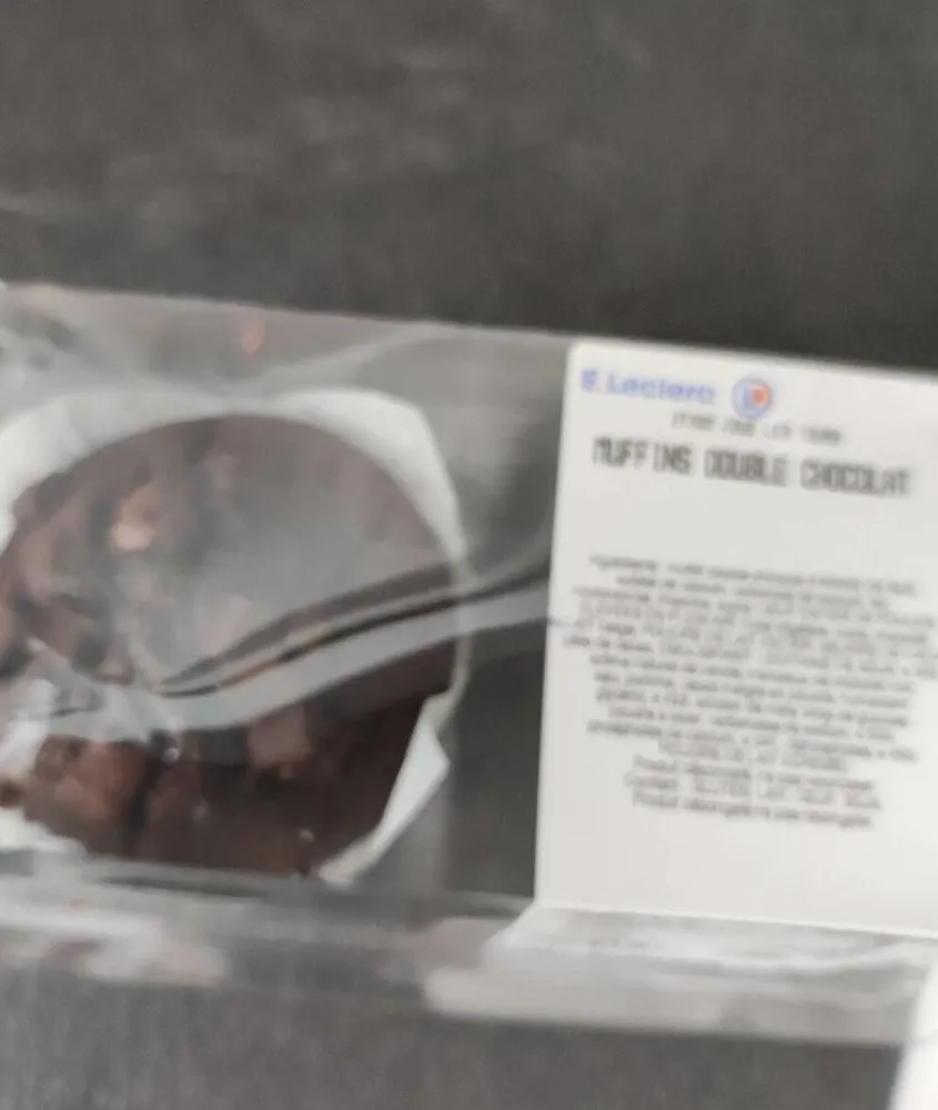 Muffins double chocolat