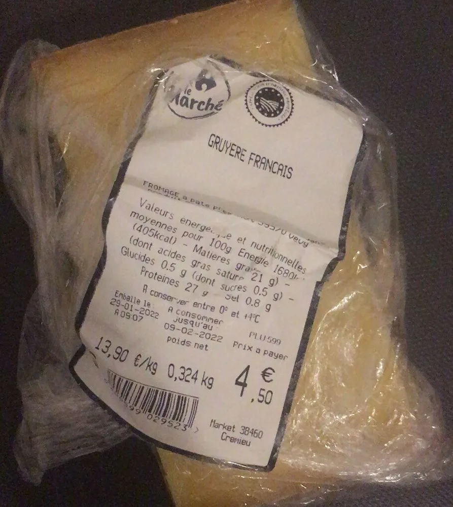 Gruyère français
