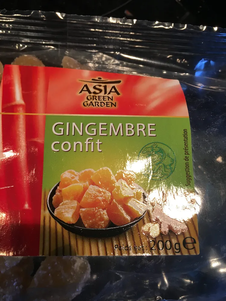 Gingembre confit