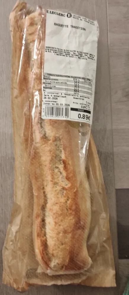 Baguette tradition