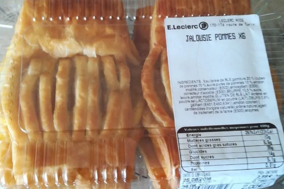Jalousie pommes