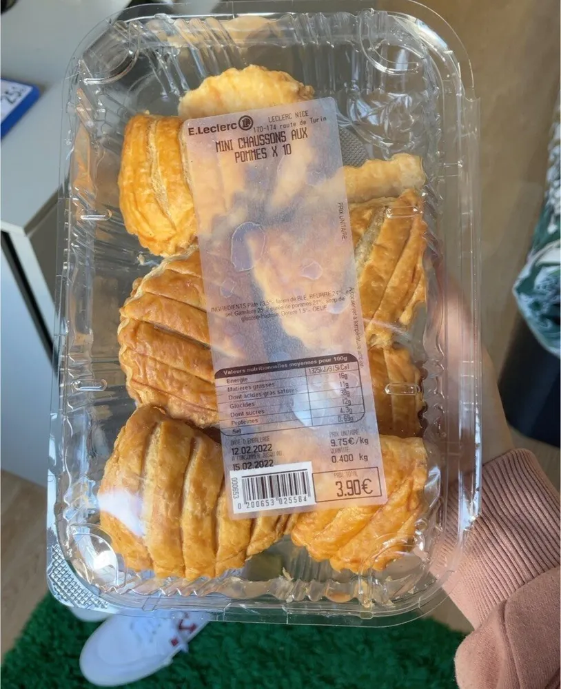 Mini chaussons aux pommes