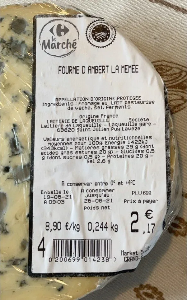 Fourme d’ambert