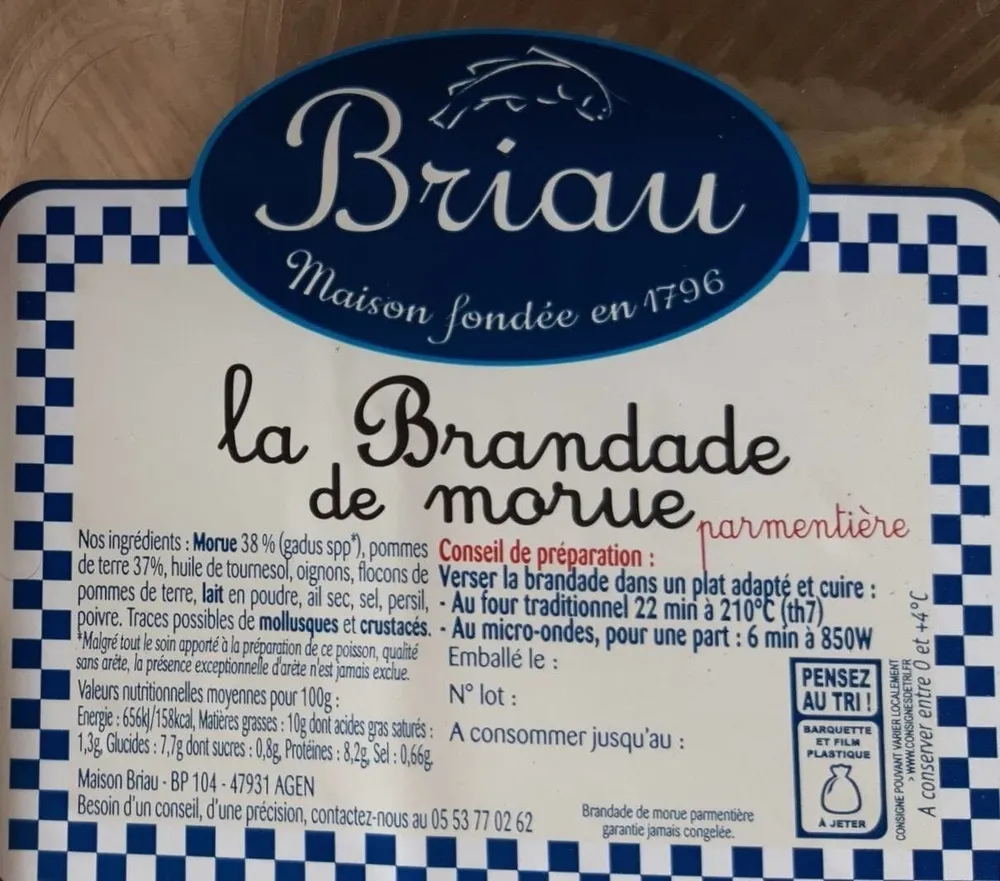 La brandade de morue
