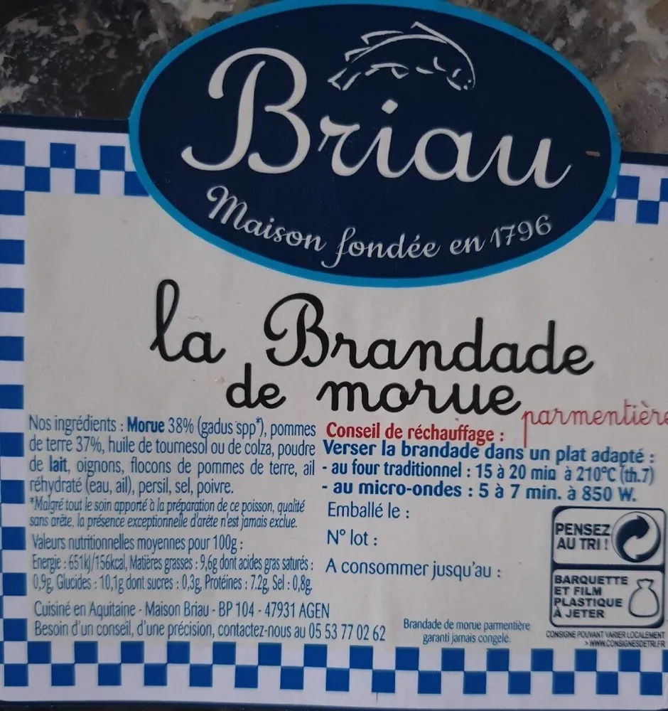 Brandade de morue