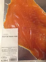 Filet de truite fumé