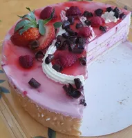 Bavarois framboises