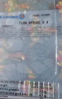 Flan nature