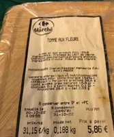 Tomme aux fleurs