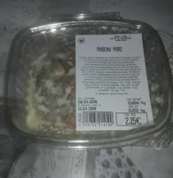 Museau de porc assaisonné
