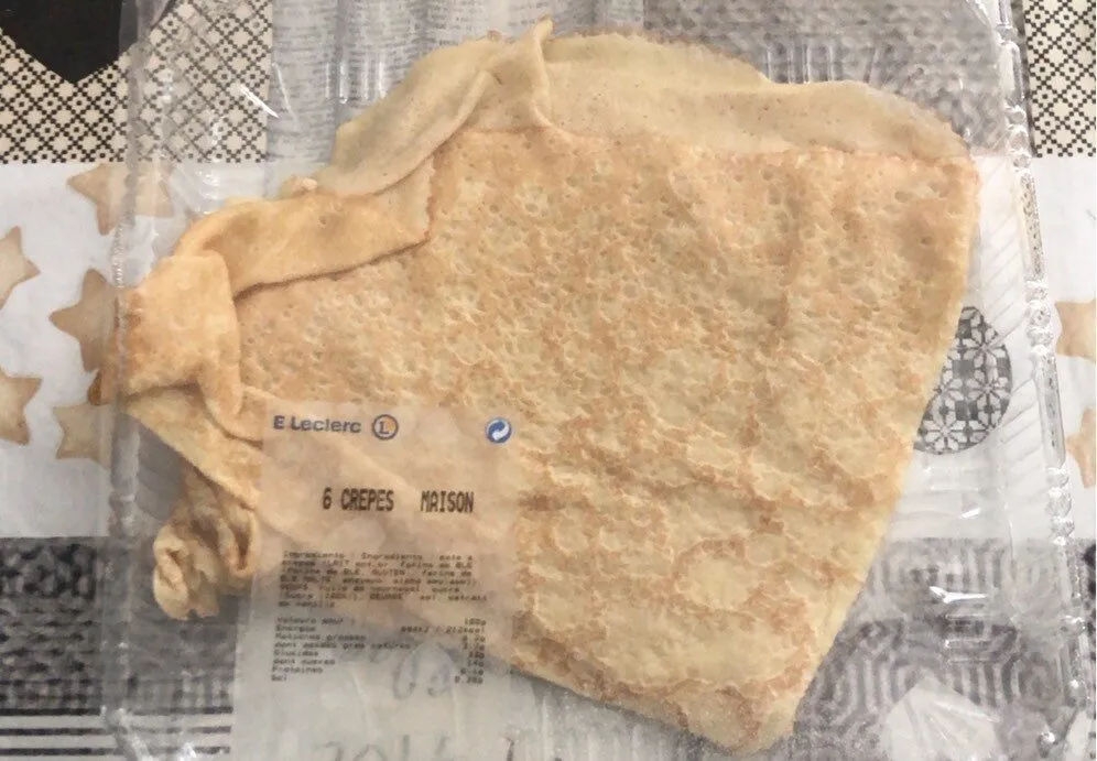 6 crepes maison