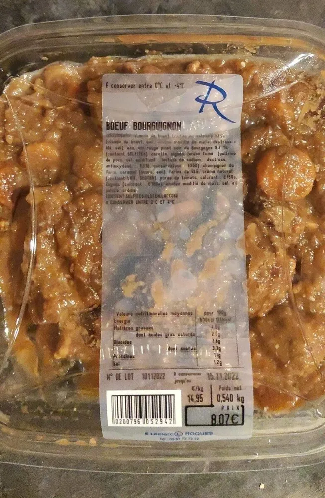 Boeuf bourguignon
