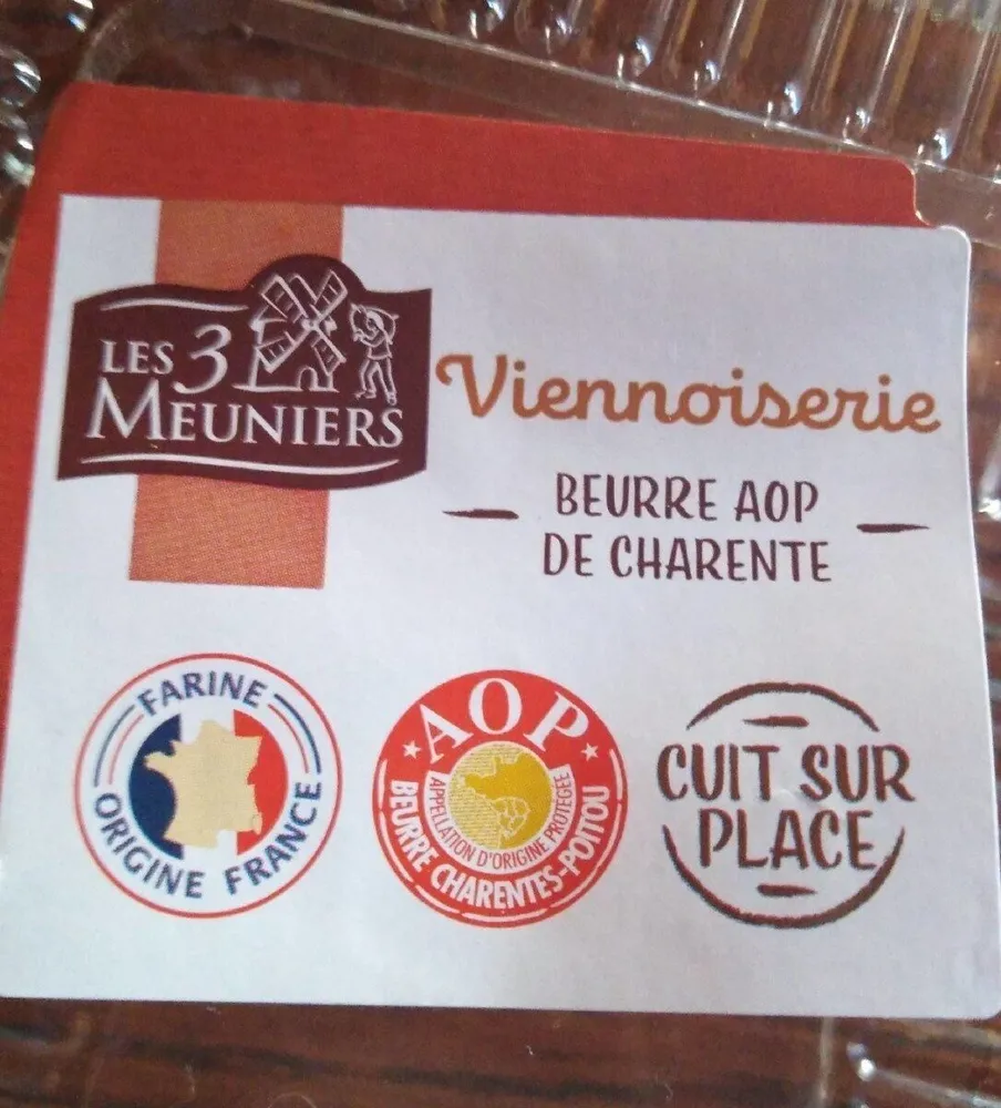 2 pains chocolat au beurre aop