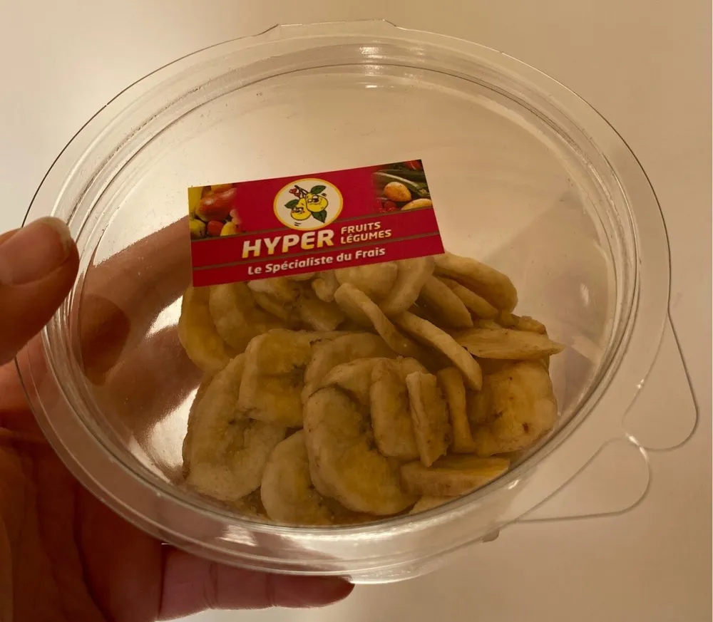 Banane séchée
