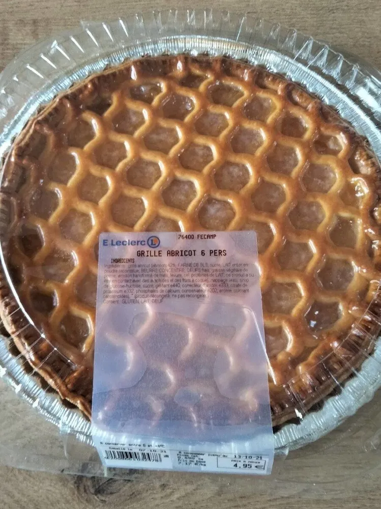 Tarte abricot