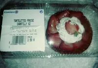Trartelettes fraises chantilly