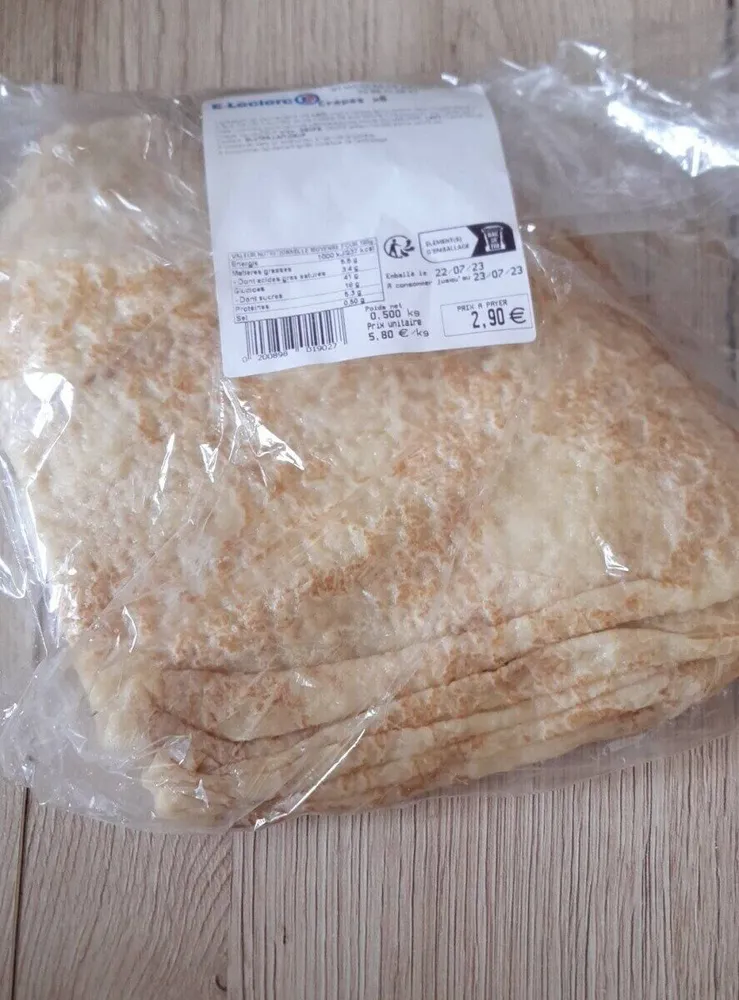 Crêpes fraîches