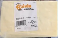 Fromage cheddar