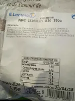 Pavé céréales bio