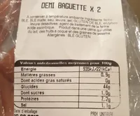 Demi baguette