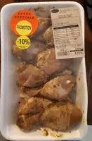 Pilon de poulet marinade curry
