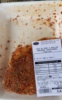 Cote de porc a griller marinade chimichurri (paprika