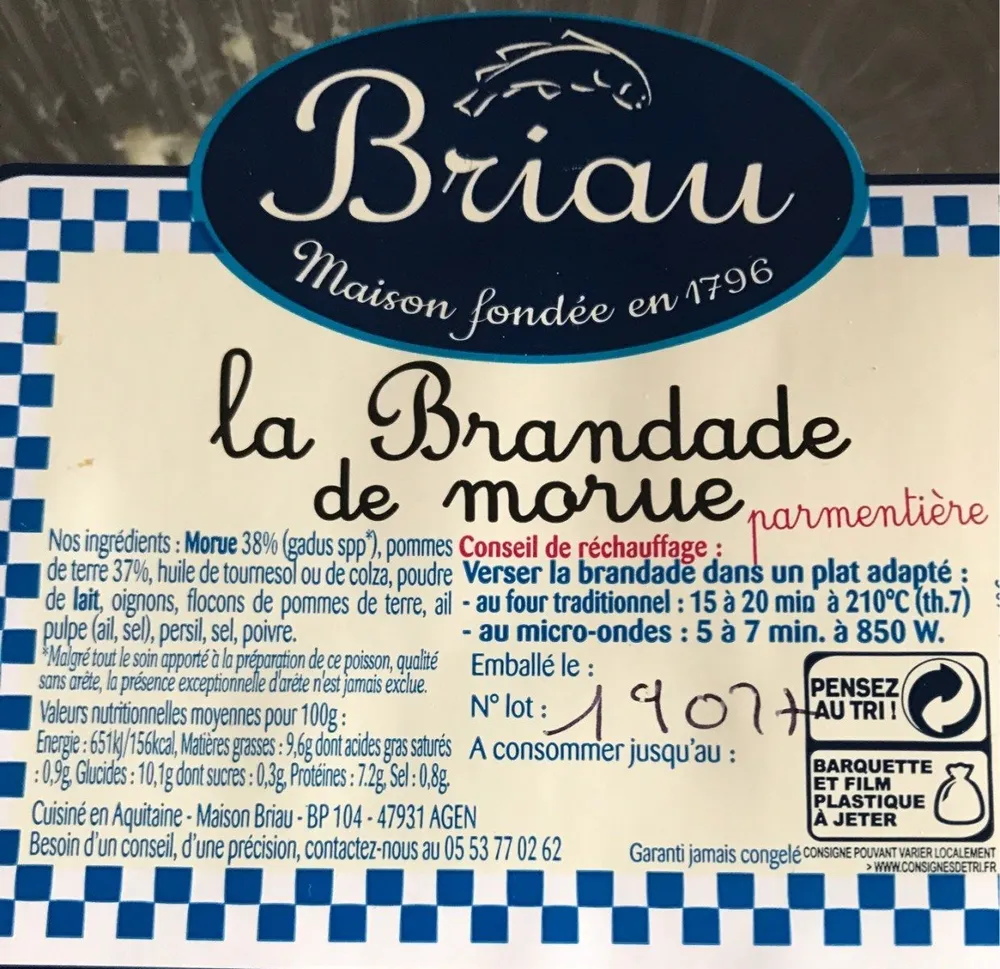 Brandade de morue